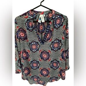 Society Girl Boutique Tunic Blouse XL